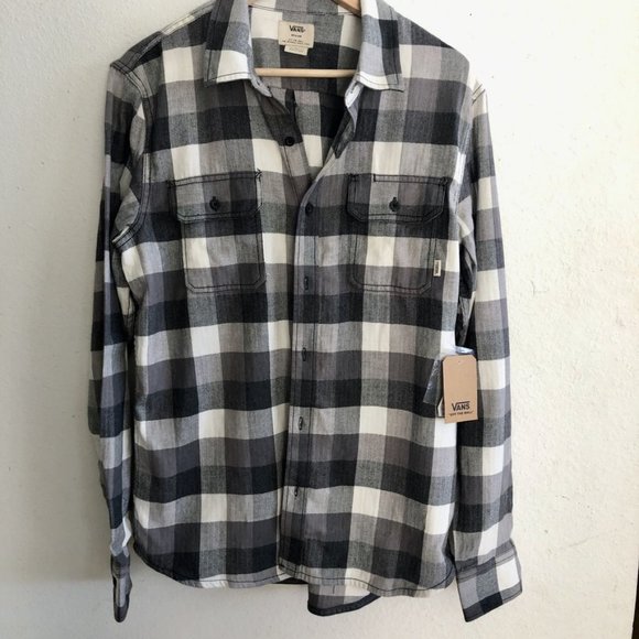 vans tailored fit flannel